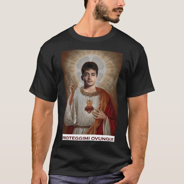 San Charles Leclerc Essential T-Shirt (Framsida)