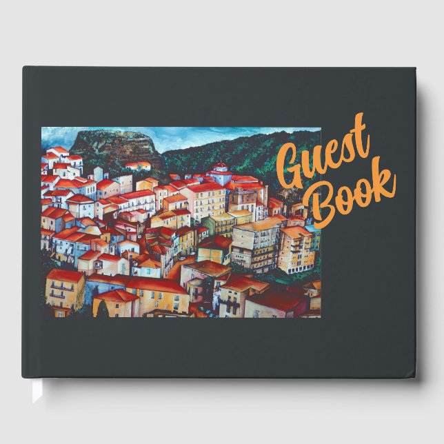 San Chirico, Italien Gästböcker (Framsida)