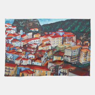 San Chirico, Italien Kökshandduk
