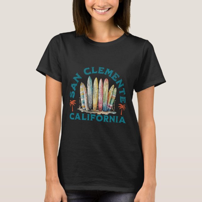 San Clemente _3  T Shirt (Framsida)