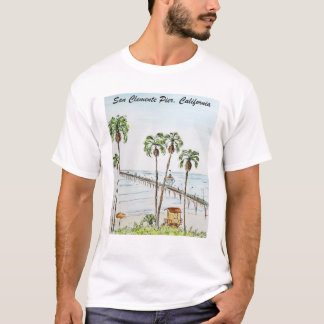 San Clemente Beach California T Shirt