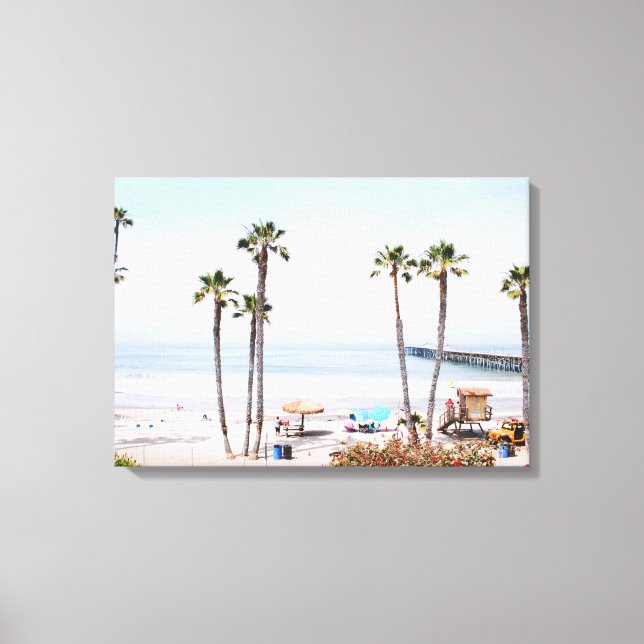 SAN CLEMENTE BEACH, CALIFORNIA, USA CANVASTRYCK (Framsida)