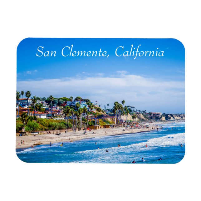 San Clemente Beach Magnet (Horisontell)