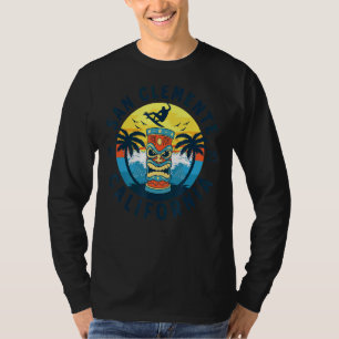 San Clemente California Beach Surfing Summer Vacat T Shirt