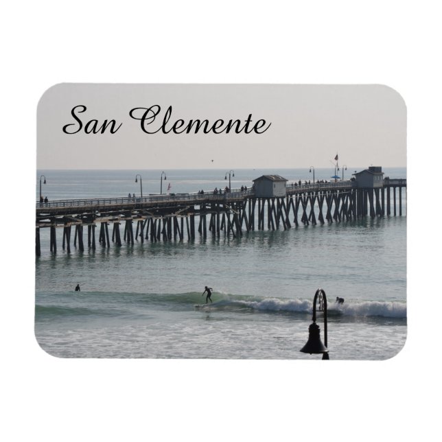 San Clemente California Magnet (Horisontell)