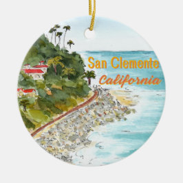 San Clemente California Ornament