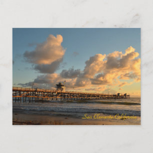 San Clemente California Pier Vykort