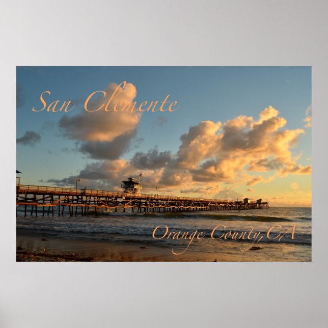 San Clemente California Poster (Framsidan)