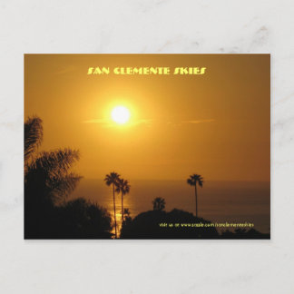 San Clemente Himmel - vykort