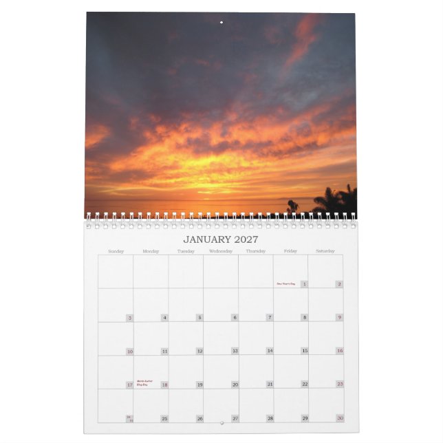 San Clemente himmelkalender Kalender (Jan 2027)