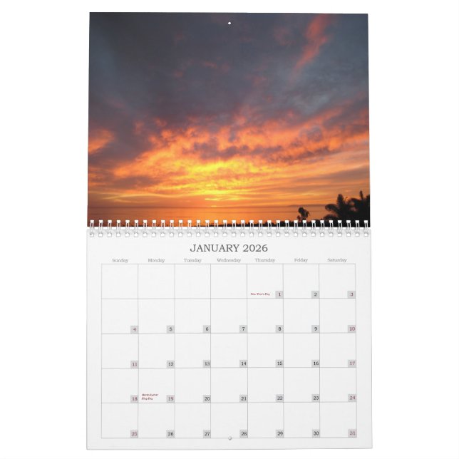 San Clemente himmelkalender Kalender (Jan 2026)