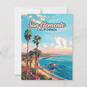 San Clemente Kalifornien Strand Orange County Kort