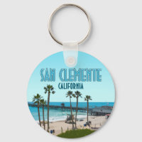 San Clemente Pier Beach California Vintage