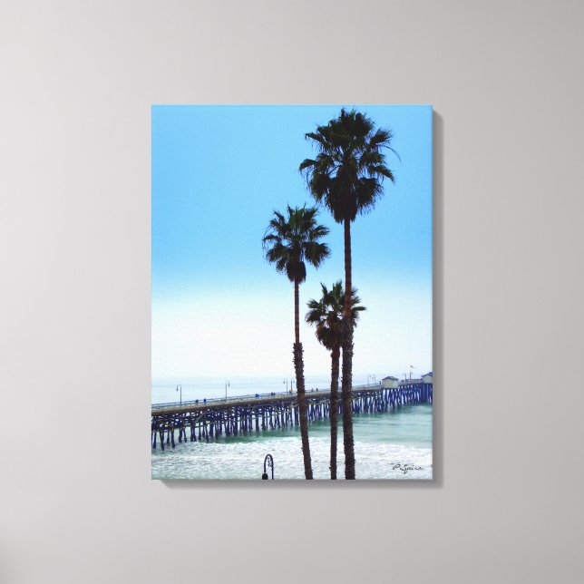 San Clemente Pier Canvas (Framsida)