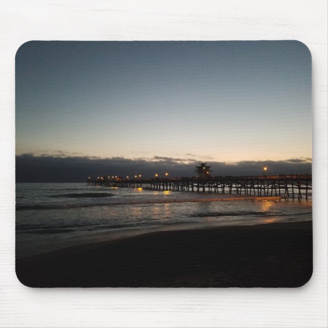 san clemente pier night time Sea california Musmatta (Framsidan)