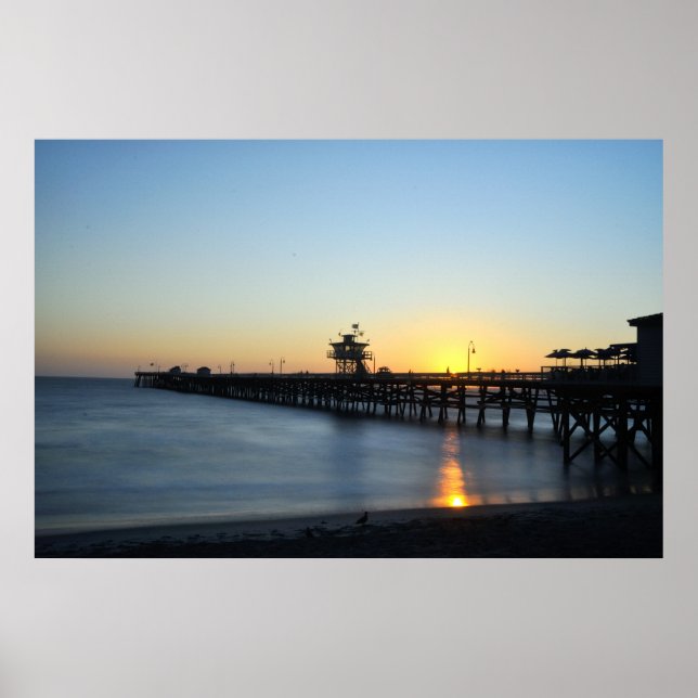 San Clemente Pier Poster (Framsidan)