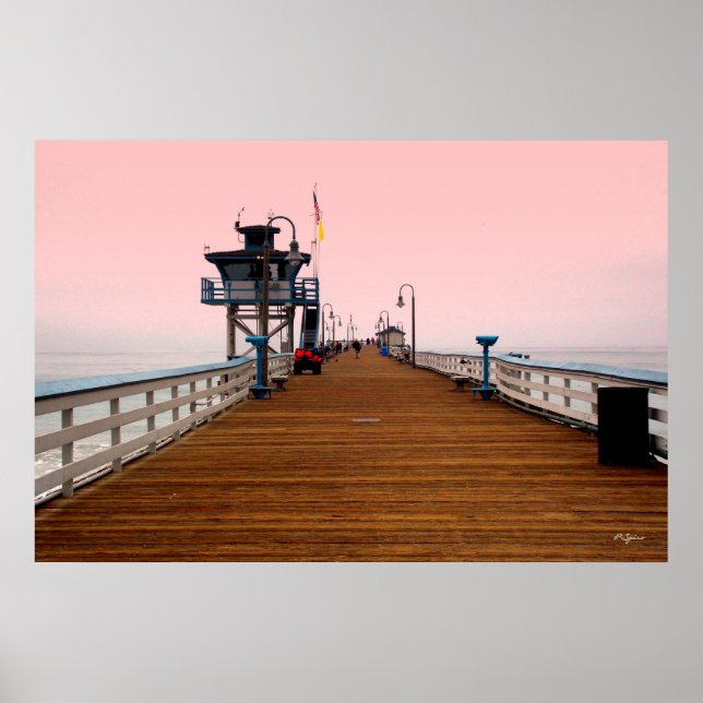 San Clemente Pier Poster (Framsidan)