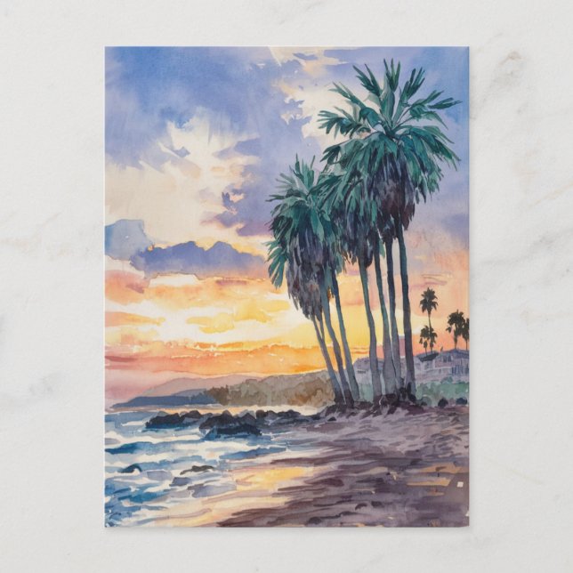 San Clemente-stranden, Kalifornien Vykort (Framsida)