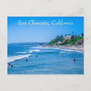 San Clemente strandvykort Vykort