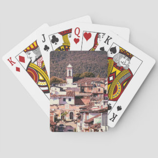 San Cristobal med klocktorn Casinokort