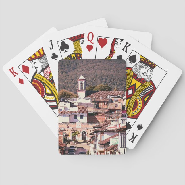 San Cristobal med klocktorn Casinokort (Baksidan)