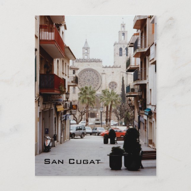San Cugat Vykort (Framsida)