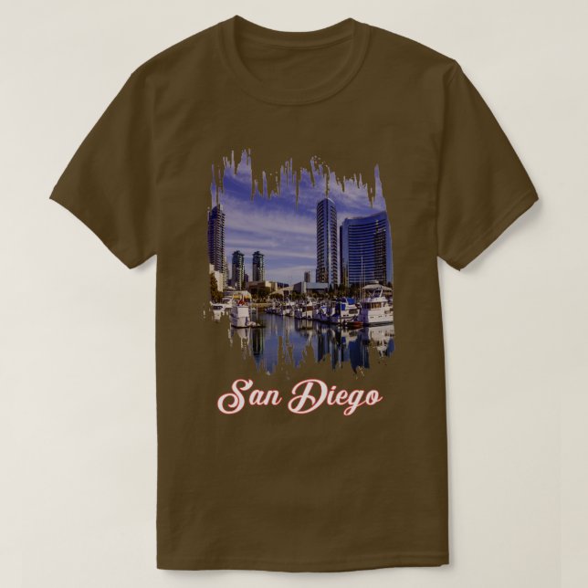 san diego 2 t shirt (Design framsida)