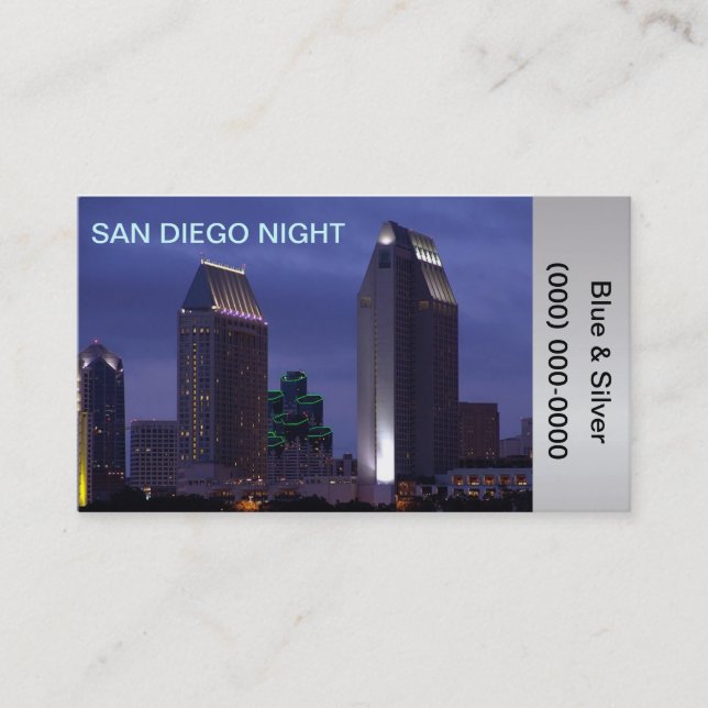 San Diego Affär kort Foto (Framsida)