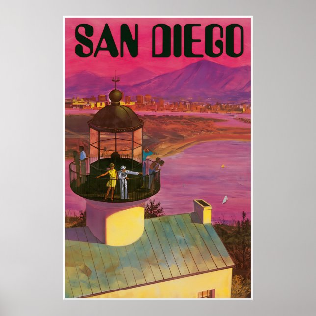 San Diego-affisch Poster (Framsidan)