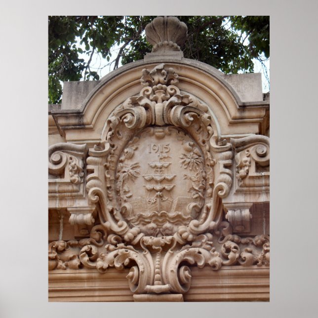 san diego-arkitektur poster (Framsidan)