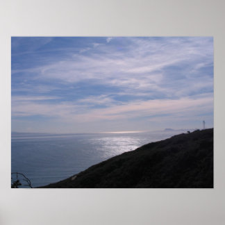 San Diego Bay nära Coronado Poster