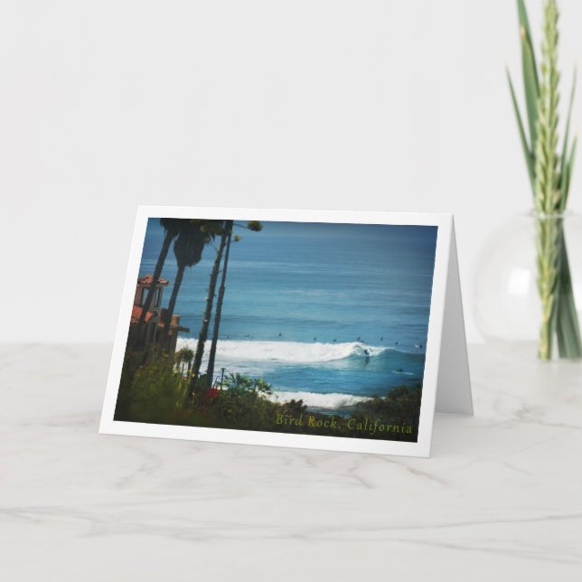 SAN DIEGO Bird Sten house surfare Tack ditt kort (Framsida)