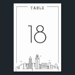 San Diego Bröllop | Bordsnummer<br><div class="desc">Ett unikt bordsnummer i bröllop för ett giftermål som tar ställe i den vackra staden San Diego i Kalifornien. Den har ett enklare bordsnummer som vilar över en stiliserad version av berömdens unika skylt. Den här artikeln ingår i en större samling för flera biet med artiklar som är skräddarsydda för...</div>