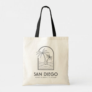 San Diego Bröllop Välkommen Destinationsbröllop Tygkasse