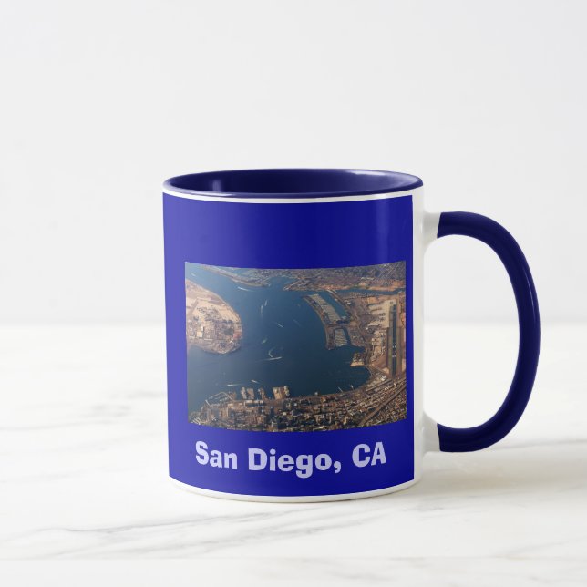 San Diego CA-antenn, San Diego, CA Mugg (Höger)