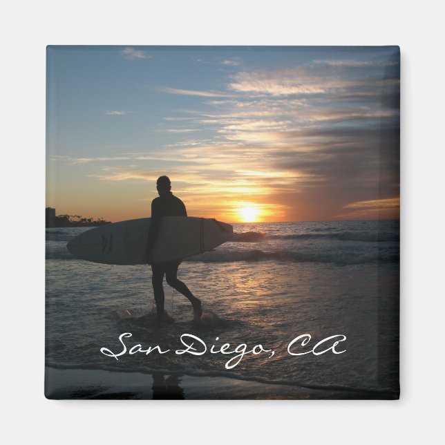 San Diego, CA Magnet (Framsidan)