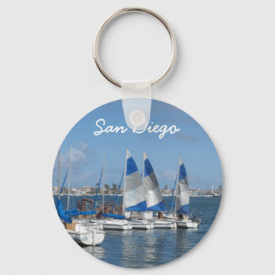 San Diego CA Nyckelring