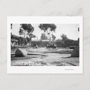 San Diego, CA Old Town Plaza View Photograph Vykort