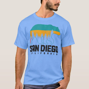 San Diego California Bear Grizzly Pride Outdoor Vi T Shirt