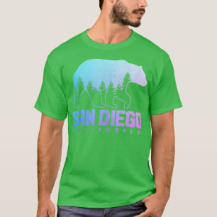 San Diego California Bear Grizzly Pride Outdoor Vi T Shirt