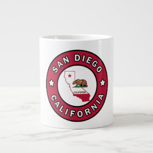 San Diego California Jumbo Mugg