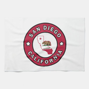 San Diego California Kökshandduk