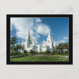 San Diego California LDS Temple Vykort