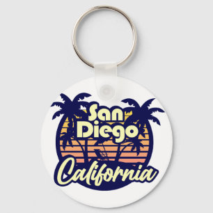 San Diego California Nyckelring