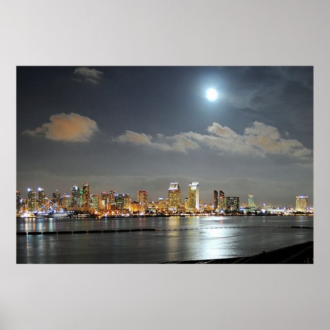 San Diego California Poster (Framsidan)