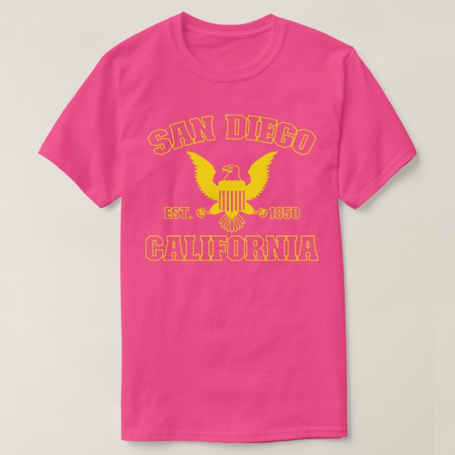 San Diego California San Diego CA T Shirt (Design framsida)