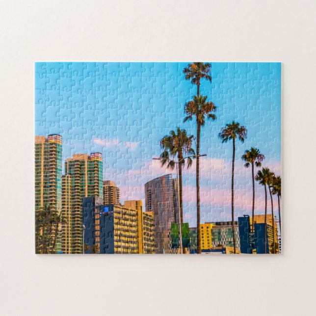 San Diego California Scenne Puzzles California Pussel (Horisontell)