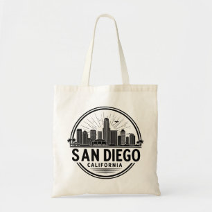 San Diego California Skyline Tygkasse