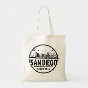 San Diego California Skyline Tygkasse