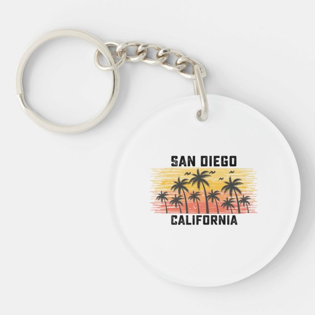 San Diego California Summer Retro Vintage Vacation (Framsidan)